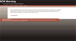 Desktop Screenshot of gcmwarning.com