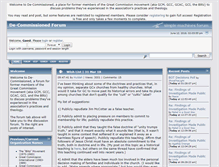 Tablet Screenshot of forum.gcmwarning.com